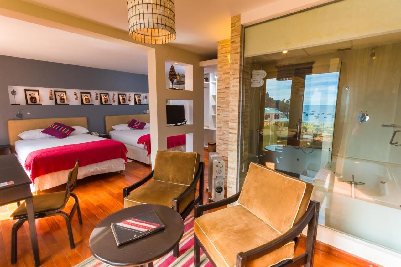 Hotel Rosario Lago Titicaca Copacabana  Kültér fotó