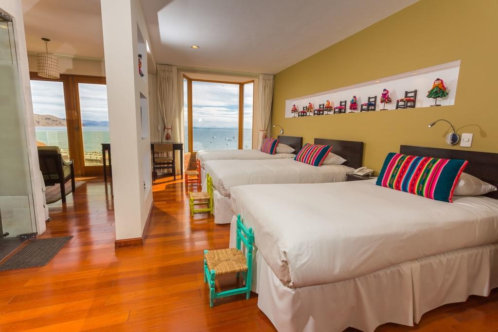 Hotel Rosario Lago Titicaca Copacabana  Kültér fotó