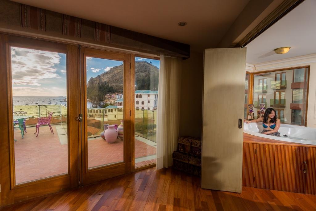 Hotel Rosario Lago Titicaca Copacabana  Kültér fotó